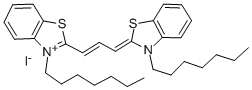 3,3'-DIHEPTYLTHIACARBOCYANINE IODIDE