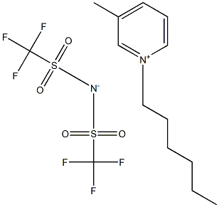 1-Hexyl-3-methyl-pyridinium 1,1,1-trifluoro-N-[(trifluoromethyl)sulfonyl]methanesulfonamide