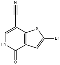 2-broMo-4-hydroxythieno[3,2-c]pyridine-7-carbonitrile