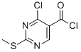 4-Chloro-2-methylmercaptopyrimidine-5-carboxylic acid chloride
