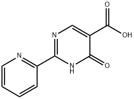 4-hydroxy-2-(2-pyridinyl)-5-pyrimidinecarboxylic acid