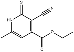 Ethyl 3-cyano-2-mercapto-6-methylisonicotinate