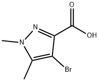 4-bromo-1,5-dimethyl-1H-pyrazole-3-carboxylic acid(SALTDATA: FREE)