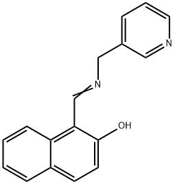 1-(3-PYRIDYLMETHYLIMINOMETHYL)-2-NAPHTHOL