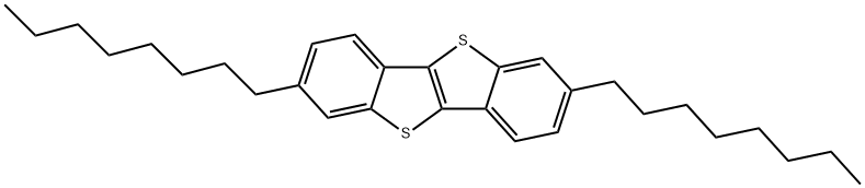 [1]Benzothieno[3,2-b][1]benzothiophene, 2,7-dioctyl-