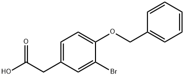 4-(Benzyloxy)-3-bromophenylacetic Acid