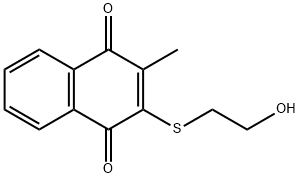 2-[(2-Hydroxyethyl)thio]-3-methyl-1,4-naphthoquinone