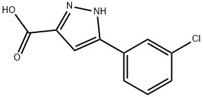 5-(3-CHLOROPHENYL)-1H-PYRAZOLE-3-CARBOXYLIC ACID