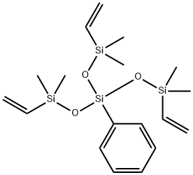 3-[(dimethylvinylsilyl)oxy]-1,1,5,5-tetramethyl-3-phenyl-1,5-divinyltrisiloxane  