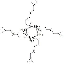2,4,6,8-tetramethyl-2,4,6,8-tetrakis[3-(oxiranylmethoxy)propyl]cyclotetrasiloxane