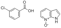 7-Hydroxy-1H-pyrrolo[2,3-b]pyridinium  3-chlorobenzoate
