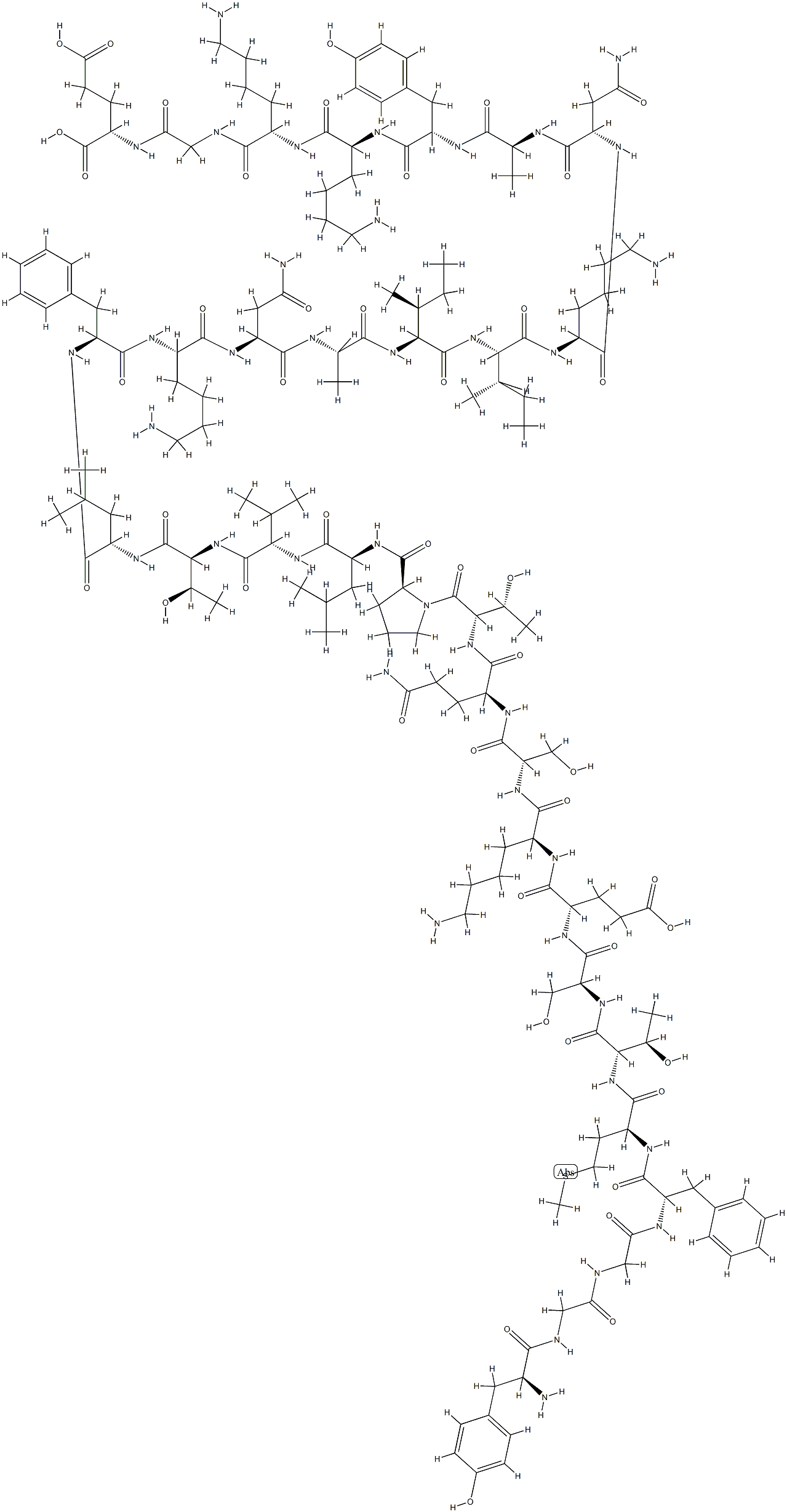 BETA-ENDORPHIN  HUMAN  SYNTHETIC