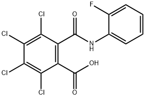 2'-FLUORO-3,4,5,6-TETRACHLOROPHTHALANILIC ACID