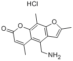 4'-AMINOMETHYLTRIOXSALEN HYDROCHLORIDE