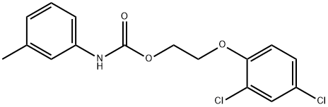 2-(2,4-DICHLOROPHENOXY)ETHYL N-(M-TOLYL)CARBAMATE