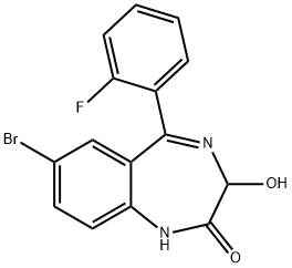 7-broMo-5-(2-fluoro-phenyl)-3-hydroxy-1,3-dihydro-benzo[e][1,4]diazepin-2-one
