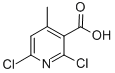 2,6-Dichloro-4-methyl-3-pyridinecarboxylic acid