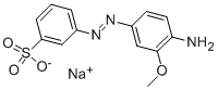 4-Amino-3-methoxyazobene-3'-sulfonic acid sodium salt