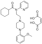 N-[2-[4-(2-METHOXYPHENYL)-1-PIPERAZINYL]ETHYL]-N-2-PYRIDINYL-CYCLOHEXANECARBOXAMIDE MALEATE
