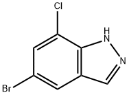 5-BROMO-7-CHLORO-1H-INDAZOLE
