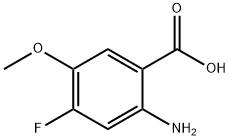 Benzoic acid, 2-amino-4-fluoro-5-methoxy- (9CI)