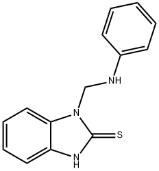 1-ANILINOMETHYL-2(3H)-BENZIMIDAZOLETHIONE