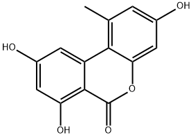 3,7,9-TRIHYDROXY-1-METHYL-6H-DIBENZO[B,D]PYRAN-6-ONE