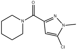 (5-CHLORO-1-METHYL-1H-PYRAZOL-3-YL)(PIPERIDINO)METHANONE
