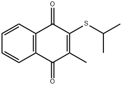 Q133 2-ISOPROPYLTHIO-3-METHYL-1,4-NAPHTHOQUINONE