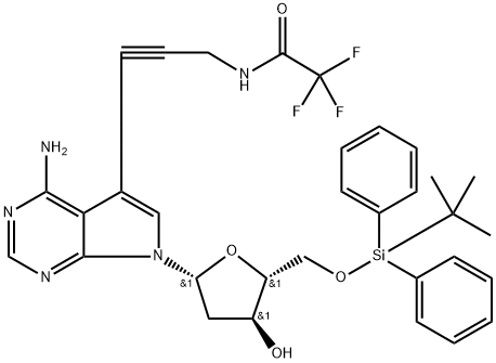 5′-O-TBDPS-7-TFA-ap-7-Deaza-dA