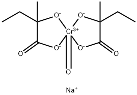 2-Hydroxy-2-methyl-butanoic acid chromium complex