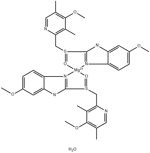 Esomeprazole magnesium hydrate
		
	