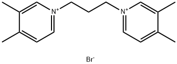 1-[3-(3,4-dimethylpyridin-1-ium-1-yl)propyl]-3,4-dimethylpyridin-1-ium dibromide