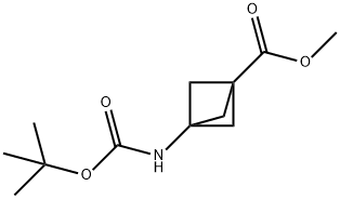 Bicyclo[1.1.1]pentane-1-carboxylic acid, 3-[[(1,1-diMethylethoxy)carbonyl]aMino]-, Methyl ester
