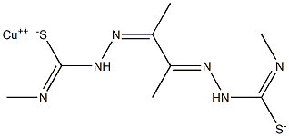 [[2,2′-(1,2-Dimethyl-1,2-ethanediylidene)bis[N-methylhydrazinecarbothioamidato]]] copper