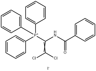 (1-BENZOYLAMINO-2,2-DICHLORO-VINYL)-TRIPHENYL-PHOSPHONIUM, IODIDE