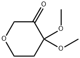 2H-Pyran-3(4H)-one,dihydro-4,4-dimethoxy-(9CI)
