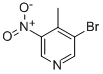 3-Bromo-4-methyl-5-nitropyridine
