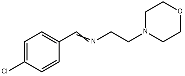 N-(4-CHLOROBENZYLIDENE)-2-MORPHOLINOETHYLAMINE