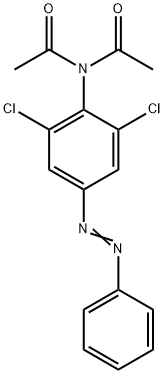 N,N-DIACETYL-2,6-DICHLORO-4-(PHENYLAZO)ANILINE