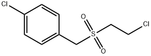 1-chloro-4-[[(2-chloroethyl)sulphonyl]methyl]benzene     