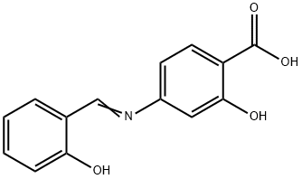 4-[[(2-Hydroxyphenyl)methylene]amino]salicylic acid