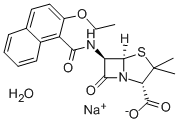 Nafcillin sodium salt monohydrate
