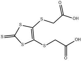 ((5-[(CARBOXYMETHYL)THIO]-2-THIOXO-1,3-DITHIOL-4-YL)THIO)ACETIC ACID