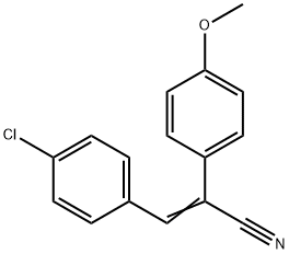 4-CHLORO-ALPHA-(4-METHOXYPHENYL)CINNAMONITRILE