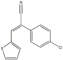 ALPHA-(4-CHLOROPHENYL)-BETA-(2-THIENYL)ACRYLONITRILE