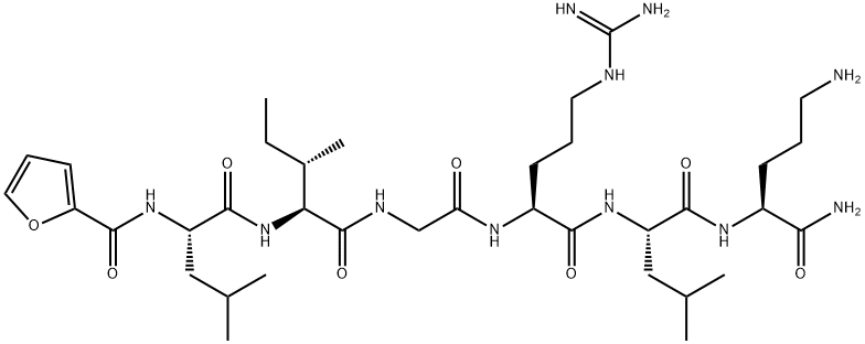 2-(2-FUROYL)-LEU-ILE-GLY-ARG-LEU-ORN-NH2