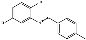 2,5-DICHLORO-N-(4-METHYLBENZYLIDENE)ANILINE