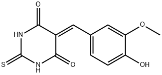 2,3-Dihydro-5-(4-hydroxy-3-methoxybenzylidene)-2-thioxo-4,6(1H,5H)-pyrimidinedione
