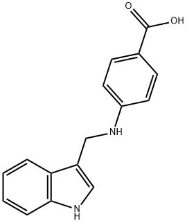 4-(3-INDOLYLMETHYLAMINO)BENZOIC ACID